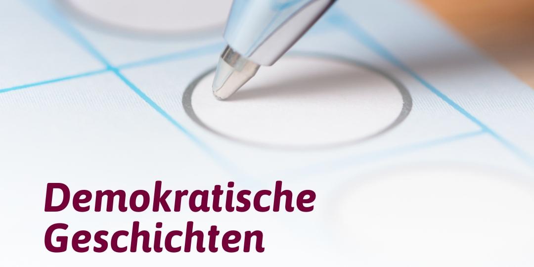 Demokratische Geschichten Viertelstunde quadratisch