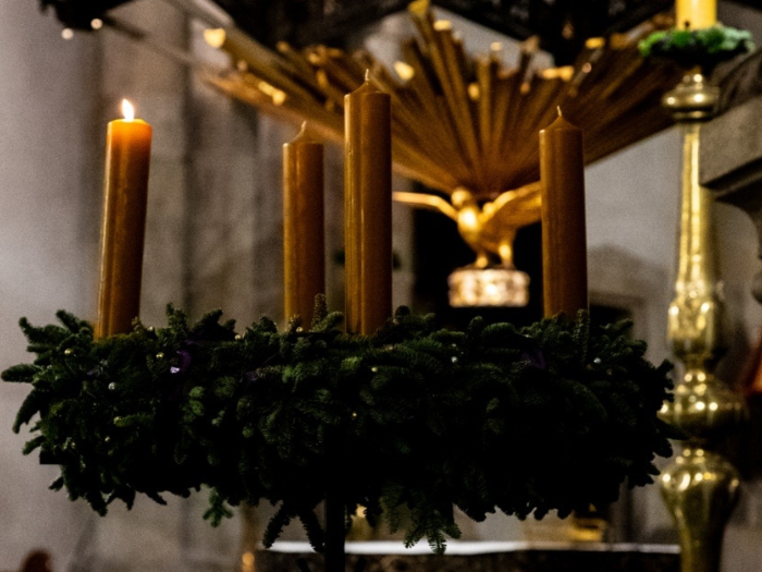 adventskranz aposteln